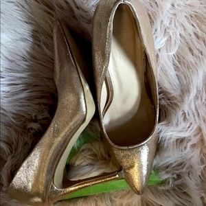 Rose gold 4” heels